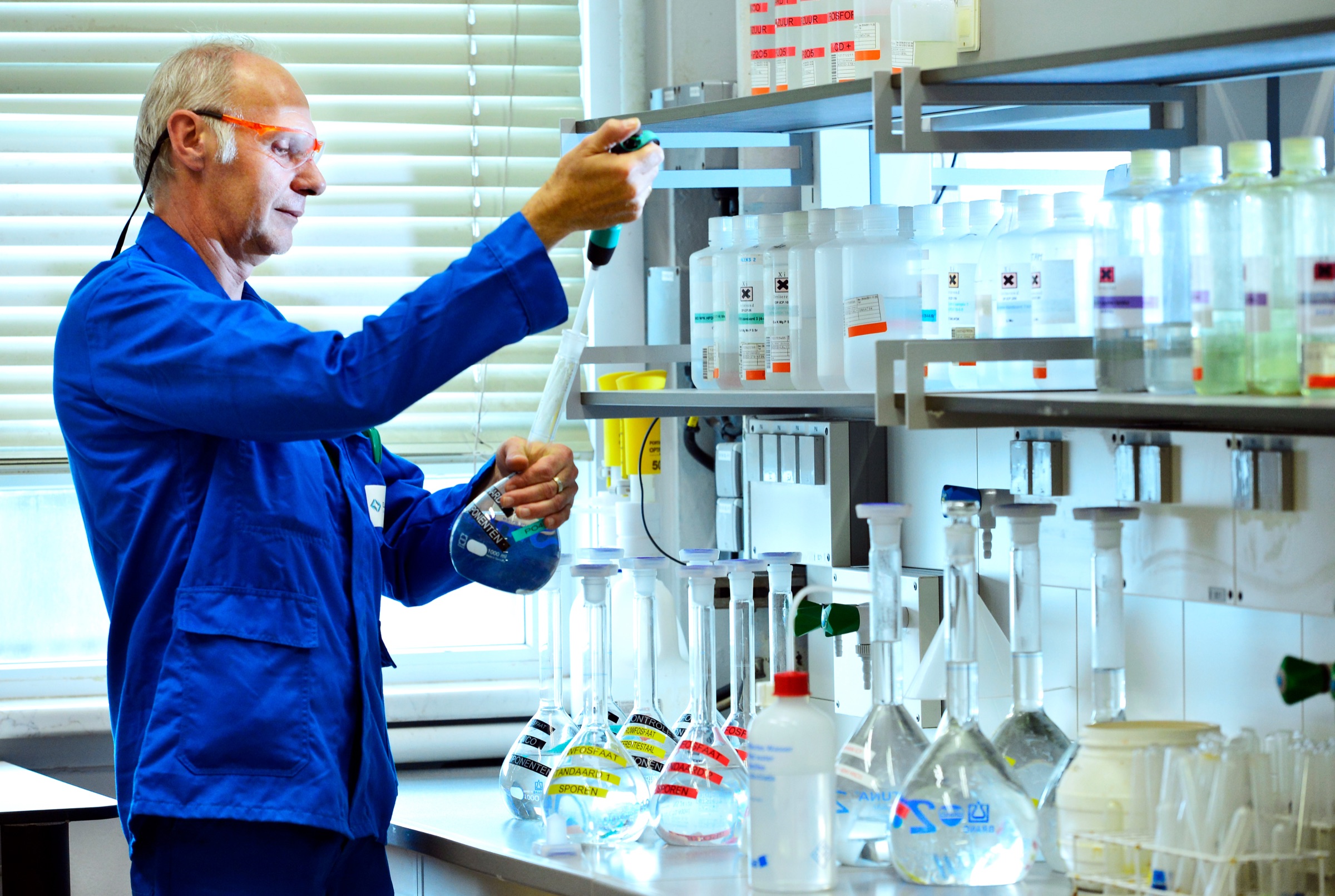 EuroChem scientist working in a laboratory